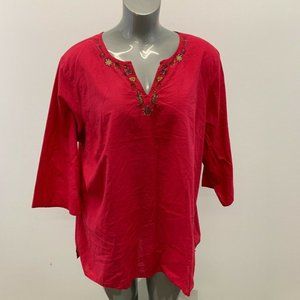 Woman Tres You Boho Top Women's Size 3X